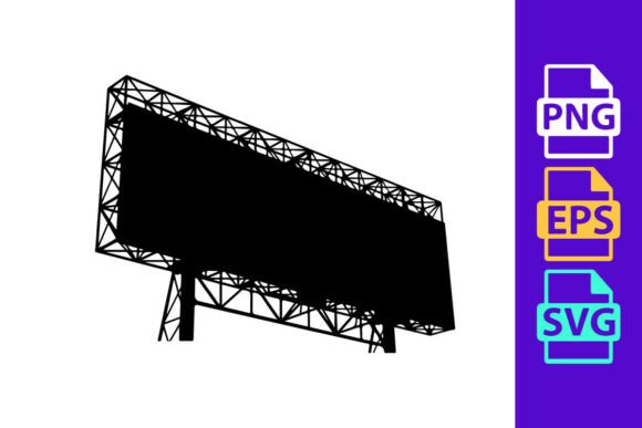 A Large Electronic Billboard with a Meta: Bold Display Typography