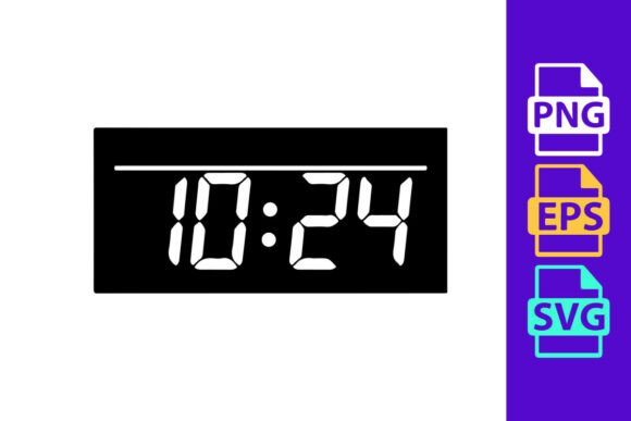 Digital Clock Display: The Font That Brings Energy to Your Brand
