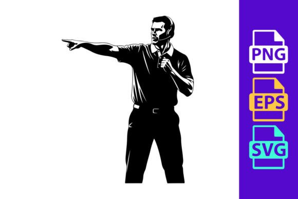 Dynamic Football Silhouette Clipart for Bold Designs