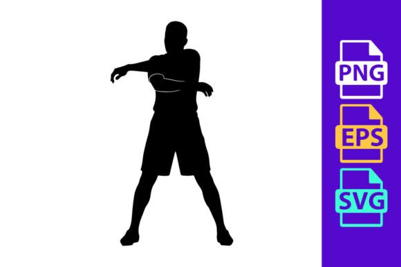 Dynamic Football Silhouette Clipart: Motion and Energy for Designers