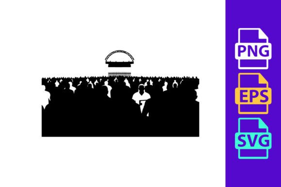Silhouette of a Crowd Facing a Domed Bui: A Design Deep Dive